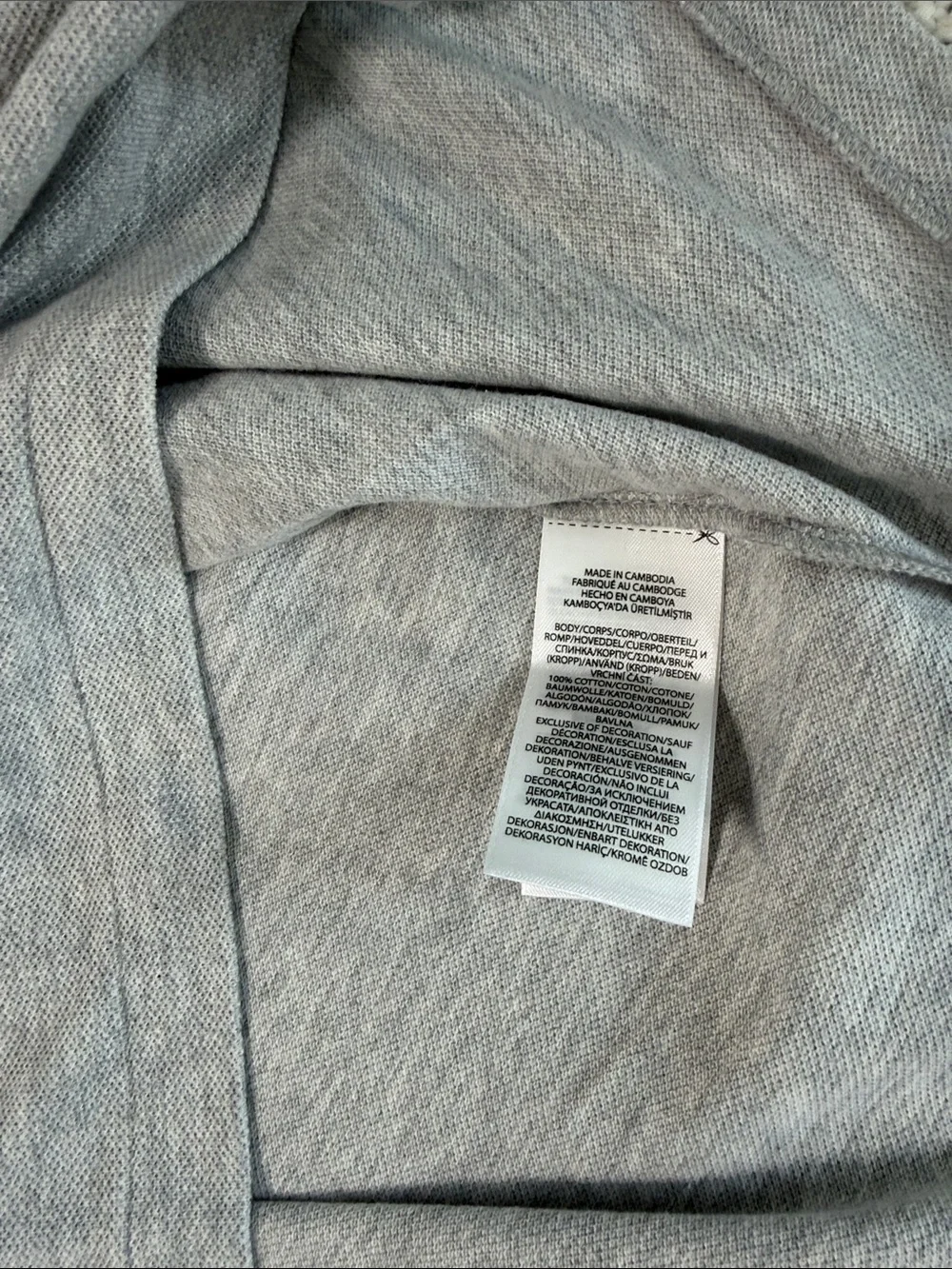 Ralph Lauren Gray Polo with Navy Pony